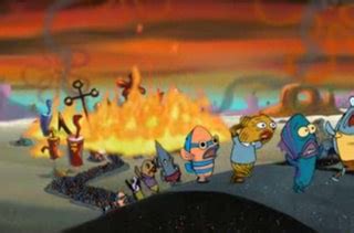 bikini bottom on fire meme|More.